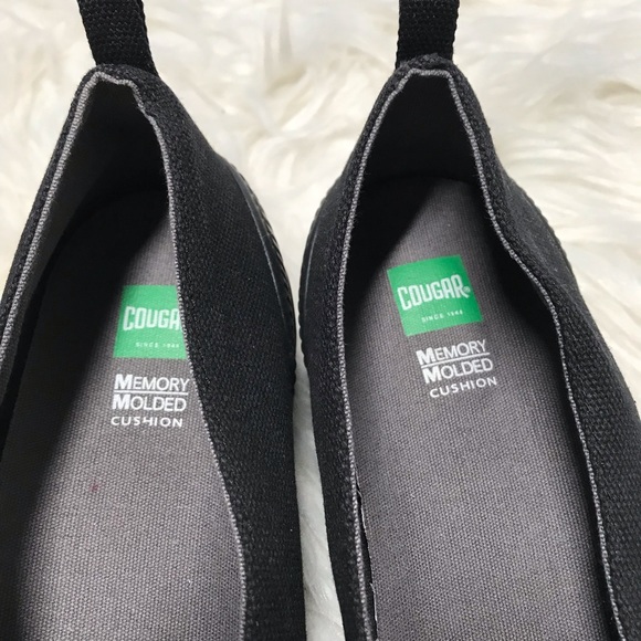 Cougar Canvas Memory Molded Multi color Slip on - Picture 3 of 8